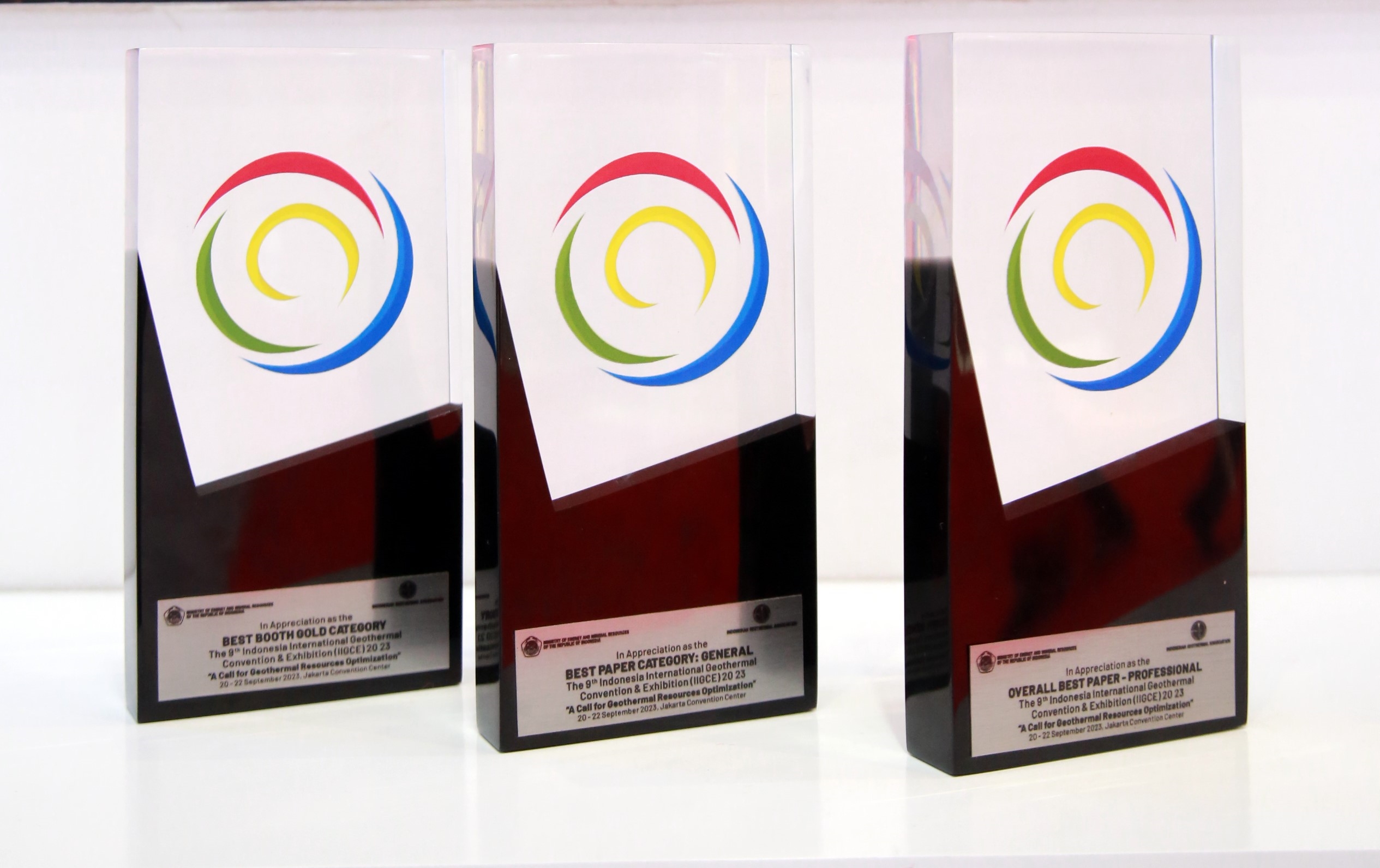 IIGCE APPRECIATION - 3 THROPY FROM 2 CATEGORY- SUPREME ENRGY - 2023