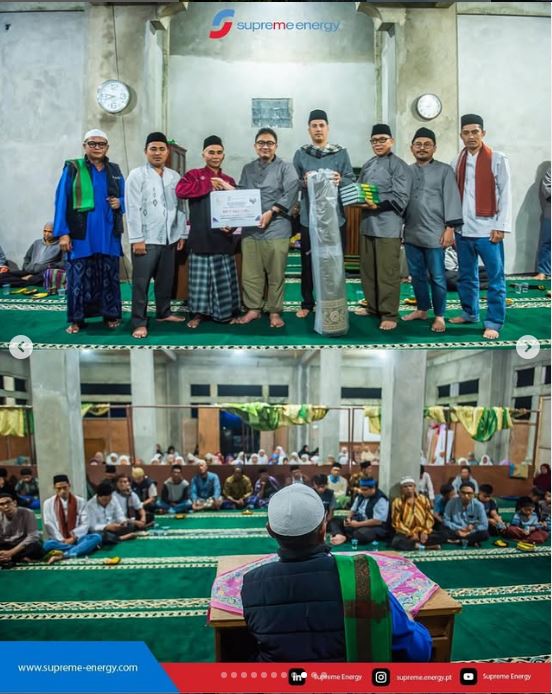 Safari Ramadhan tim Supreme Energy Muara Laboh