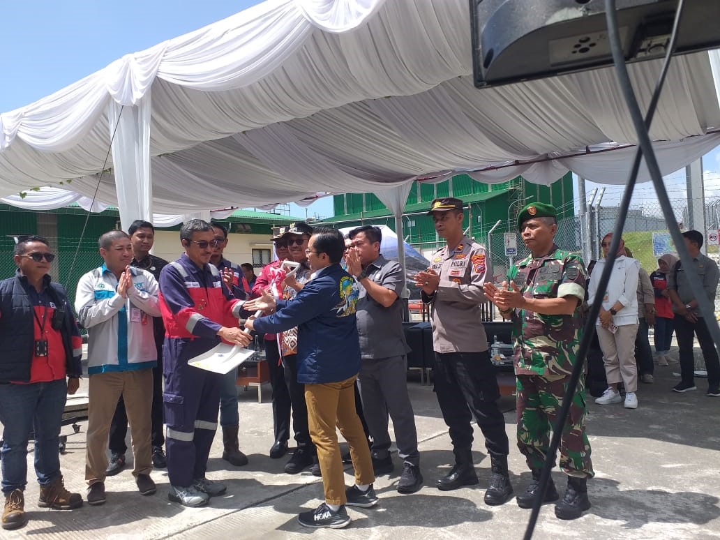 Presiden Prabowo Resmikan Groundbreaking PLTP Supreme Energy Muaralaboh Tahap 2 Solok Selatan Sumatera Barat